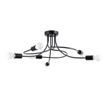 Żyrandol LEVAR 6 czarny SL.1456 SOLLUX LIGHTING