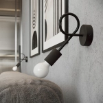 Żyrandol LEVAR 6 czarny SL.1456 SOLLUX LIGHTING