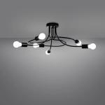 Żyrandol LEVAR 6 czarny SL.1456 SOLLUX LIGHTING