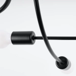 Żyrandol LEVAR 6 czarny SL.1456 SOLLUX LIGHTING