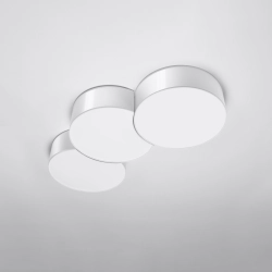 Plafon CIRCLE 3A biały SL.1051 SOLLUX LIGHTING