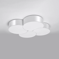 Plafon CIRCLE 4 biały SL.1053 SOLLUX LIGHTING