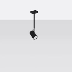Plafon NORANO czarny SL.1074 SOLLUX LIGHTING