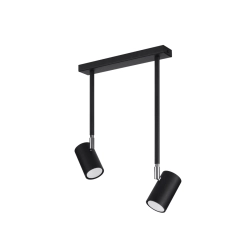 Plafon NORANO 2 czarny SL.1075 SOLLUX LIGHTING