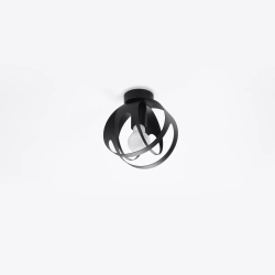 Plafon TULOS czarny SL.1086 SOLLUX LIGHTING