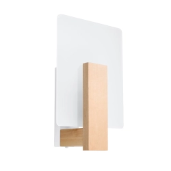 Kinkiet LAPPO naturlane drewno SL.1094 SOLLUX LIGHTING