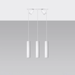 Lampa wisząca RING 3 biały SL.1098 SOLLUX LIGHTING