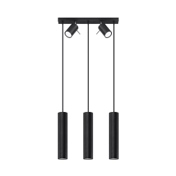 Lampa wisząca RING 3 czarny SL.1099 SOLLUX LIGHTING