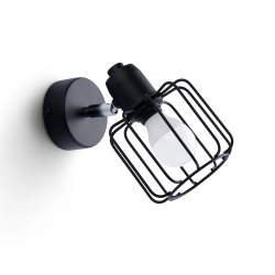 Kinkiet BELUCI 1 czarny SL.1114 SOLLUX LIGHTING