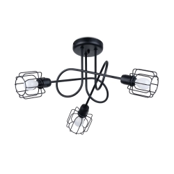 Żyrandol BELUCI 3S czarny SL.1118 SOLLUX LIGHTING
