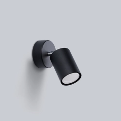 Kinkiet LEMMI 1 czarny SL.1126 SOLLUX LIGHTING