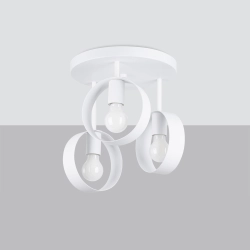 Plafon TITRAN 3 biały SL.1136 SOLLUX LIGHTING
