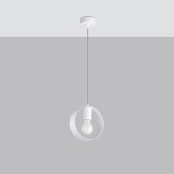 Lampa wisząca TITRAN 1 biała SL.1137 SOLLUX LIGHTING