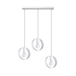 Lampa wisząca TITRAN 3 biała SL.1138 SOLLUX LIGHTING