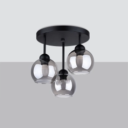 Żyrandol ALINO 3 czarny SL.1140 SOLLUX LIGHTING