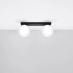 Plafon YOLI 2 czarny SL.1152 SOLLUX LIGHTING