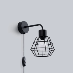 Kinkiet SUBA czarny SL.1164 SOLLUX LIGHTING