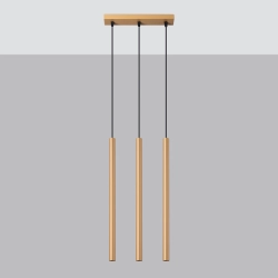 Lampa wisząca PASTELO 3L złota SL.1171 SOLLUX LIGHTING