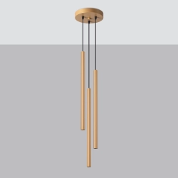 Lampa wisząca PASTELO 3P złota SL.1172 SOLLUX LIGHTING