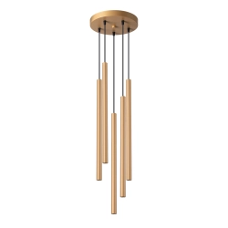 Lampa wisząca PASTELO 5P złota SL.1174 SOLLUX LIGHTING