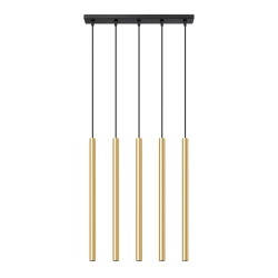 Lampa Wisząca PASTELO 5L złoty połysk SL.1198 SOLLUX LIGHTING