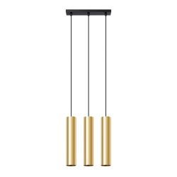 Lampa Wisząca LAGOS 3 złoty połysk SL.1201 SOLLUX LIGHTING