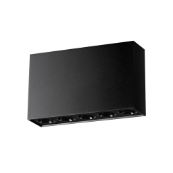 Plafon SOLE czarny LED SL.1212 SOLLUX LIGHTING