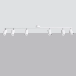 Plafon LEMMI 6L biały SL.1228 SOLLUX LIGHTING