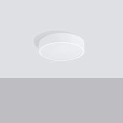 Plafon ONYX 30 biały LED 3000K SL.1243 SOLLUX LIGHTING