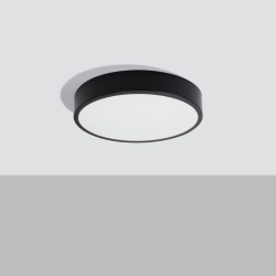 Plafon ONYX 40 czarny LED 3000K SL.1244 SOLLUX LIGHTING