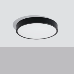 Plafon ONYX 50 czarny LED 3000K SL.1246 SOLLUX LIGHTING