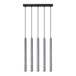 Lampa wisząca PASTELO 5L beton SL.1274 SOLLUX LIGHTING