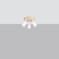 Plafon VERDO 3P biały SL.1287 SOLLUX LIGHTING