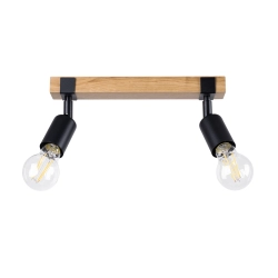 Plafon ZUCA 2 czarny SL.1296 SOLLUX LIGHTING