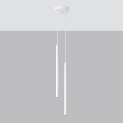 Lampa wisząca PASTELO 2 biała SL.1303 SOLLUX LIGHTING Lampa wisząca PASTELO 2 biała SL.1303 SOLLUX LIGHTING