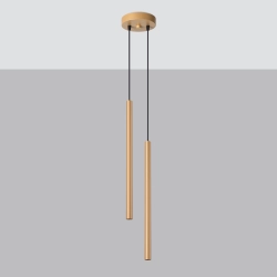 Lampa wisząca PASTELO 2 złota SL.1305 SOLLUX LIGHTING Lampa wisząca PASTELO 2 złota SL.1305 SOLLUX LIGHTING