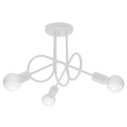 Żyrandol LOOP 3 biały SL.1431 SOLLUX LIGHTING