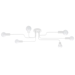 Żyrandol VECTOR 6 biały SL.1443 SOLLUX LIGHTING Żyrandol VECTOR 6 biały SL.1443 SOLLUX LIGHTING