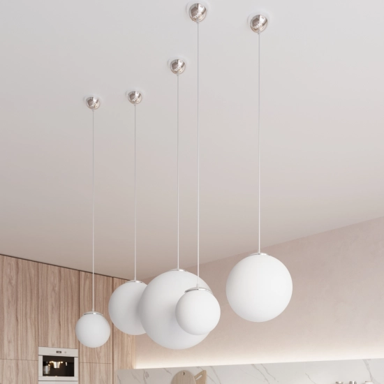 Lampa wisząca UGO 30 chrom SL.0264 SOLLUX LIGHTING