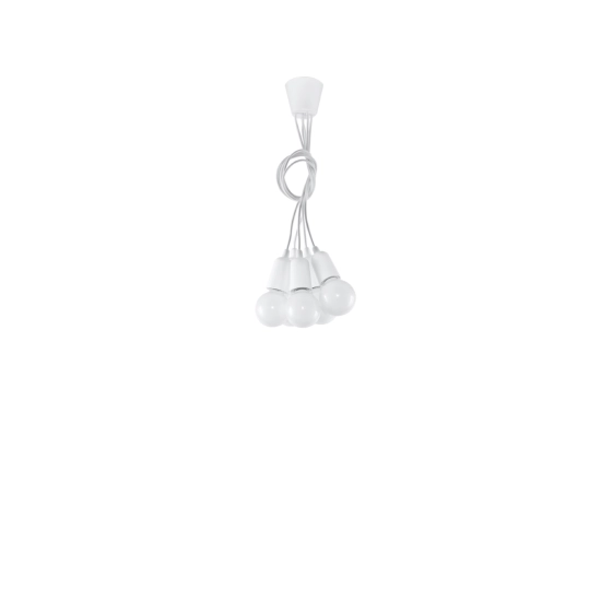 Lampa wisząca DIEGO 5 biała SL.0571 SOLLUX LIGHTING