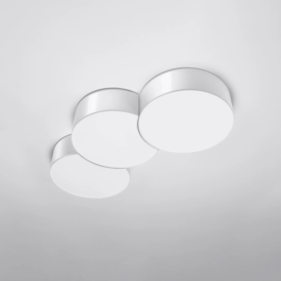 Plafon CIRCLE 3A biały SL.1051 SOLLUX LIGHTING