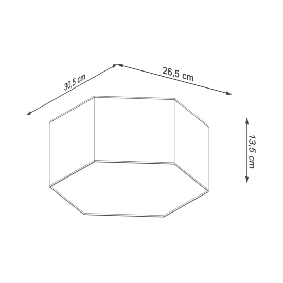 Plafon SUNDE 13 biały SL.1057 SOLLUX LIGHTING