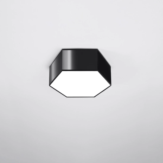 Plafon SUNDE 11 czarny SL.1059 SOLLUX LIGHTING