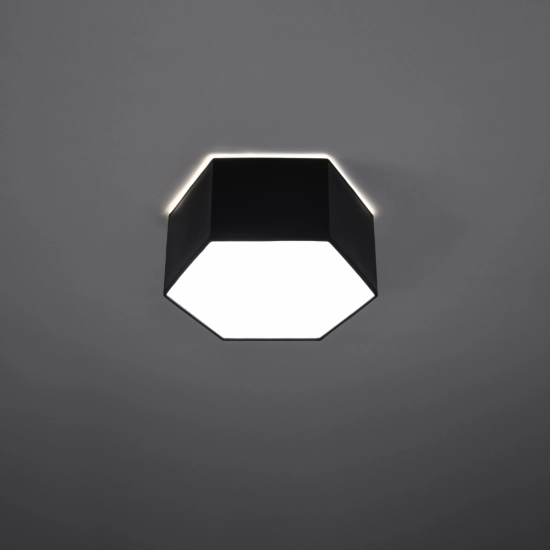 Plafon SUNDE 13 czarny SL.1060 SOLLUX LIGHTING
