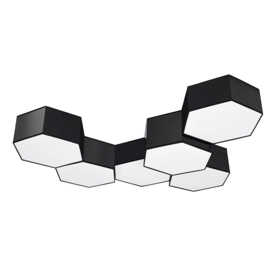 Plafon SUNDE 13 czarny SL.1060 SOLLUX LIGHTING