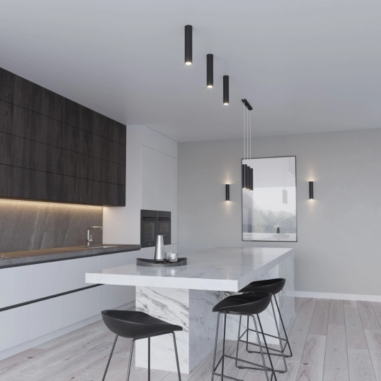 Lampa wisząca LAGOS 3P czarny SL.1079 SOLLUX LIGHTING