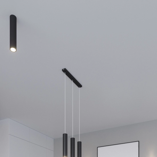 Lampa wisząca LAGOS 3P czarny SL.1079 SOLLUX LIGHTING