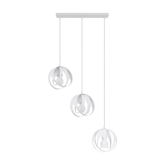 Lampa wisząca TULOS 3L biała SL.1085 SOLLUX LIGHTING