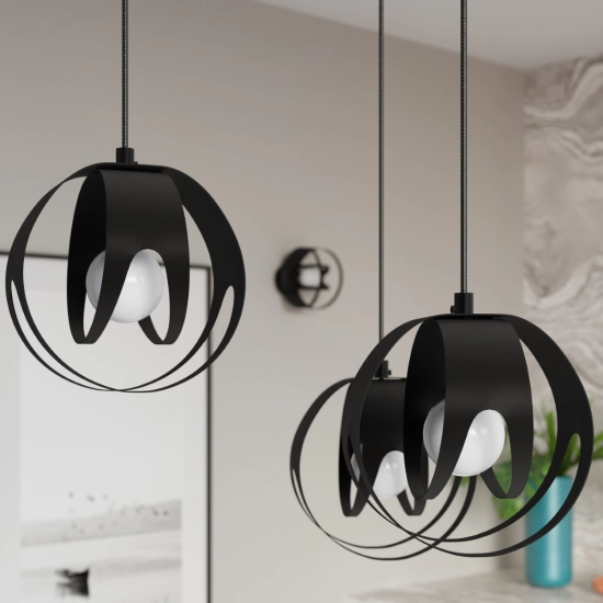 Plafon TULOS czarny SL.1086 SOLLUX LIGHTING