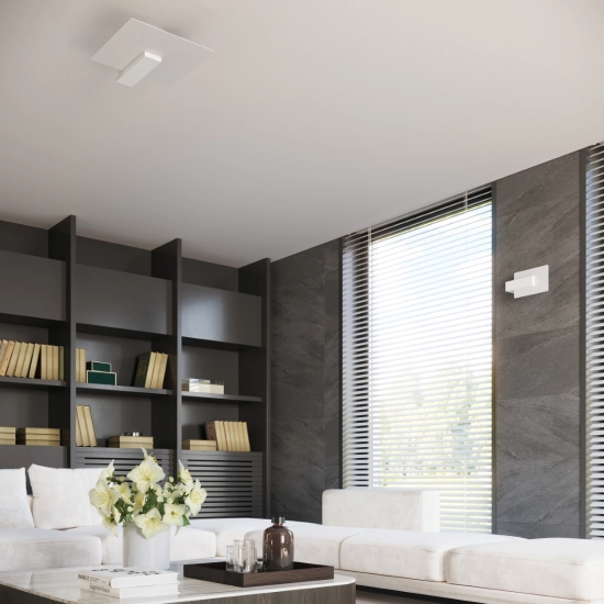 Plafon LAPPO biały SL.1093 SOLLUX LIGHTING